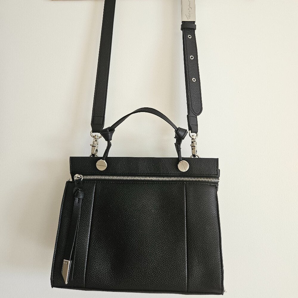Foley + Corinna Small Black Dione Satchel.